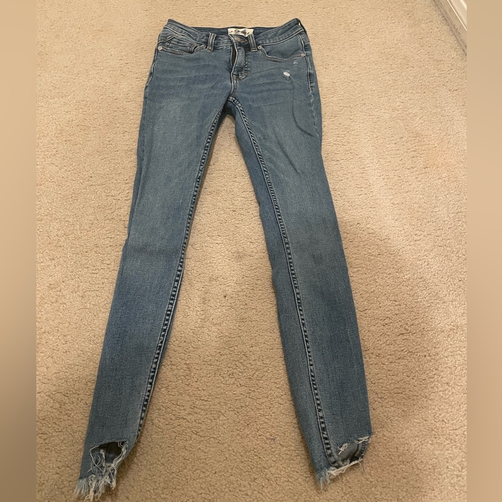 Like New Free People Mid Rise Jeans